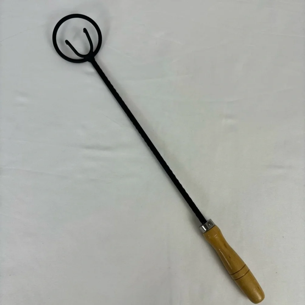 Grill Smoker Onion Cleaner Tool All Natural Heavy Duty Metal Wood New Size 20” - Picture 3 of 16